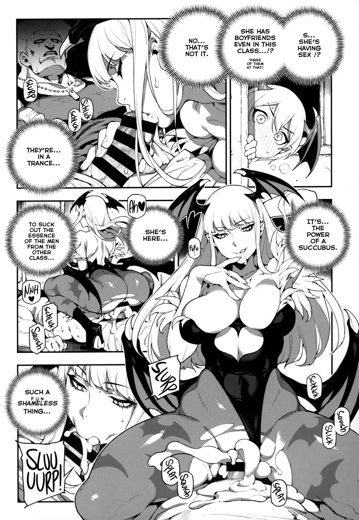 Hentai Manga Comic-Fighter Girls - Vampire-Read-5